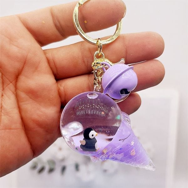 Popüler Sulu Figürlü Anahtarlık