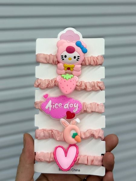 5'Lİ Çocuk Lastik  Toka