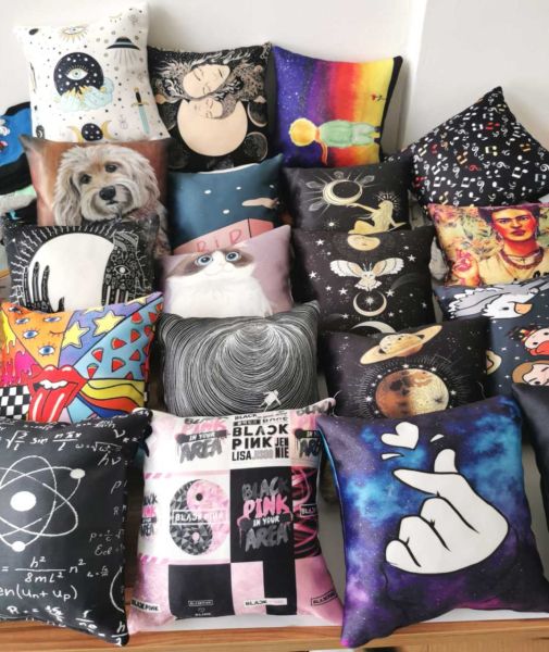 Köpek Baskılı Yastık