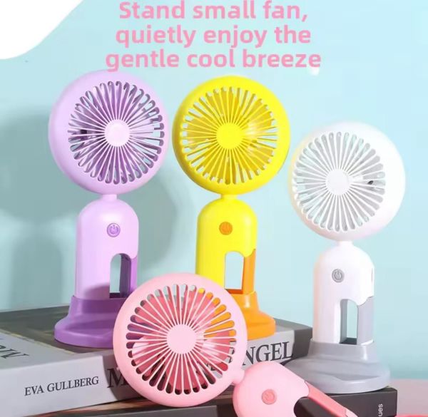 Masaüstü Taşınabilir El Fanı Pembe