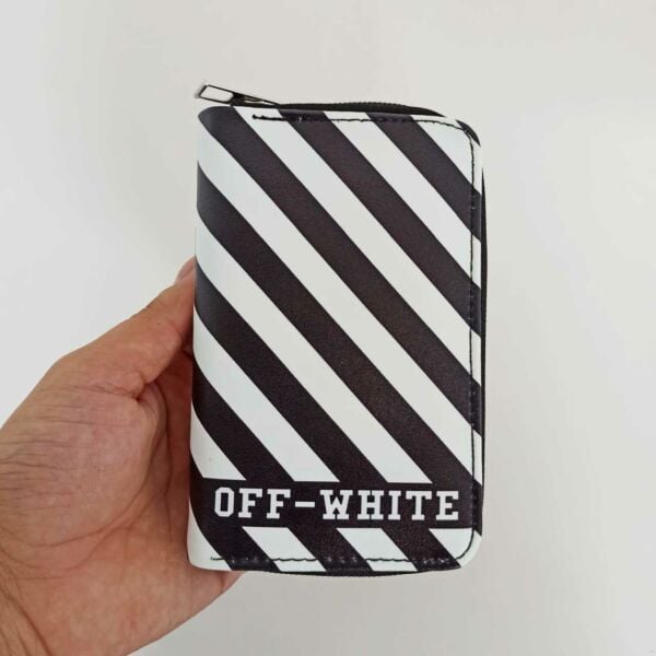 Off White Baskılı Cüzdan