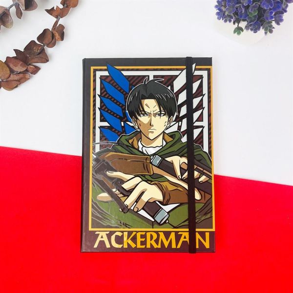 Levi Ackerman Tasarımlı Lastikli Defter