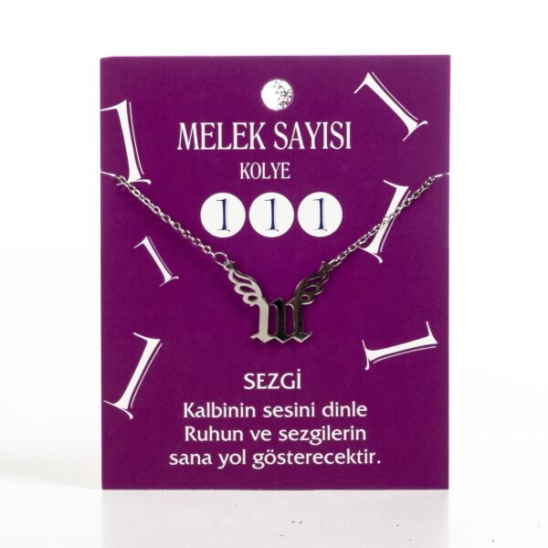 Melek Sayısı 111 Zincirli Kolye