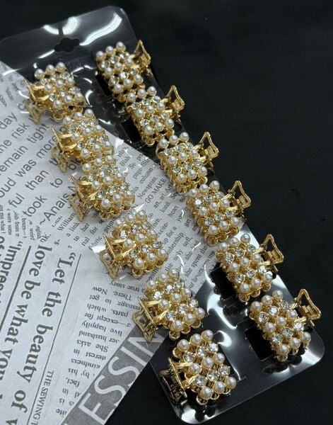 Taşlı Mandal Toka 12 Adet