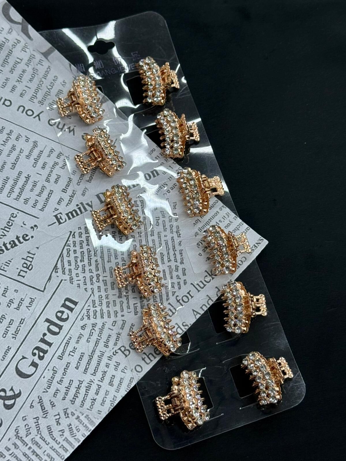 Taşlı Mandal Toka 12 Adet