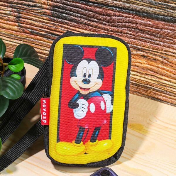 Miki Mouse Baskılı Telefon Çantası