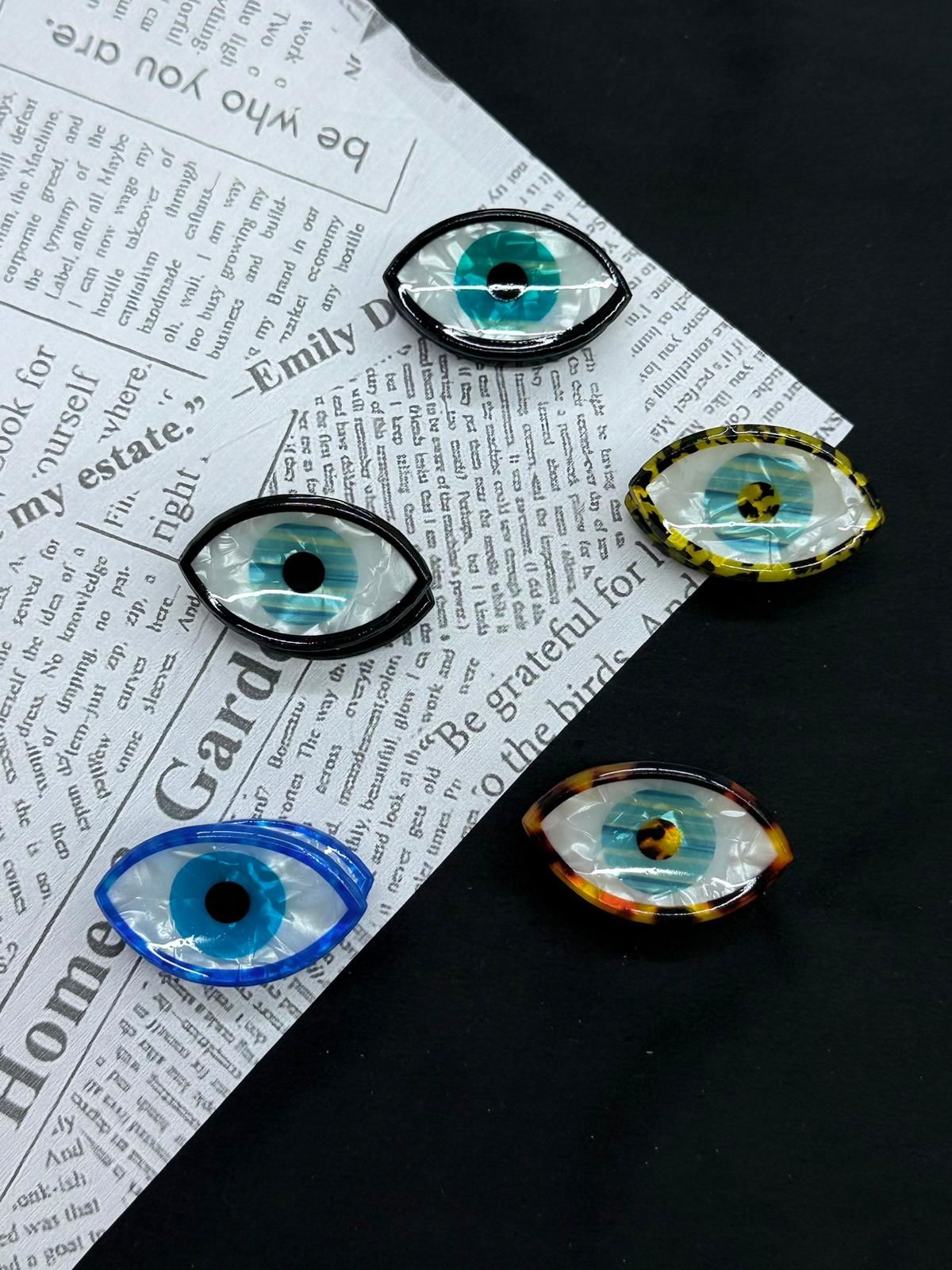 Küçük Nazar Göz Kemik Mandal Toka