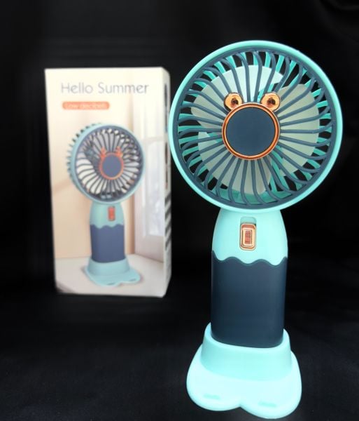 Mini Fan Masaüstü Taşınabilir Telefon Stantlı El Fanı
