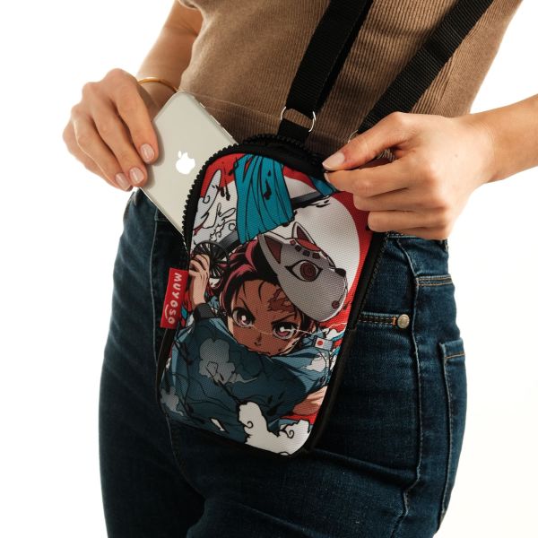 Anime Baskılı Telefon Çantası