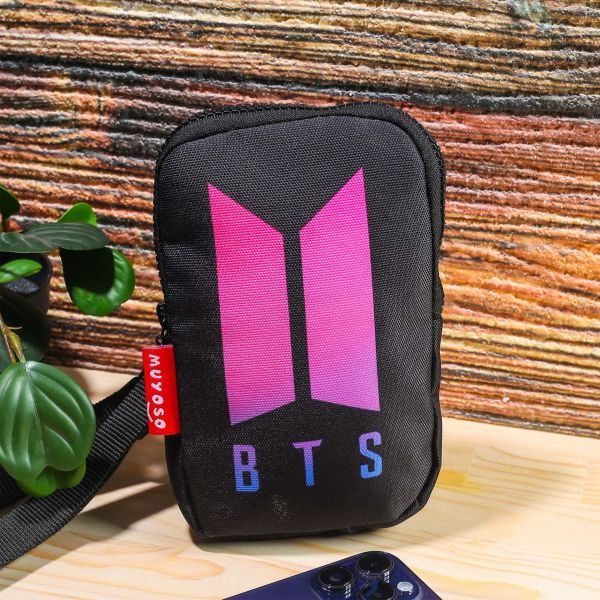 Bts Baskılı Telefon Çantası