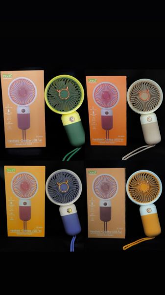 Mini Fan Masaüstü Taşınabilir Telefon Stantlı El Fan