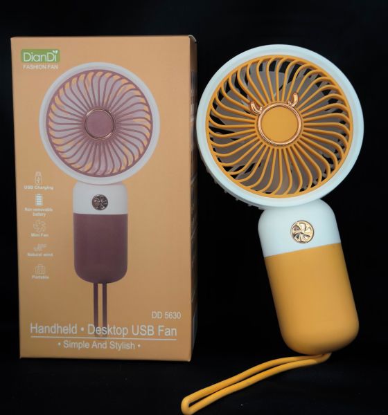 Mini Fan Masaüstü Taşınabilir Telefon Stantlı El Fan