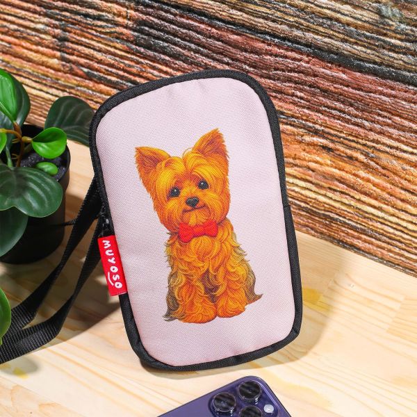 Sevimli Köpek Baskılı Telefon Çantası