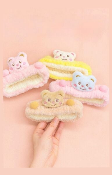 Sevimli Karakter Desen Saç Bandı 12 Adet