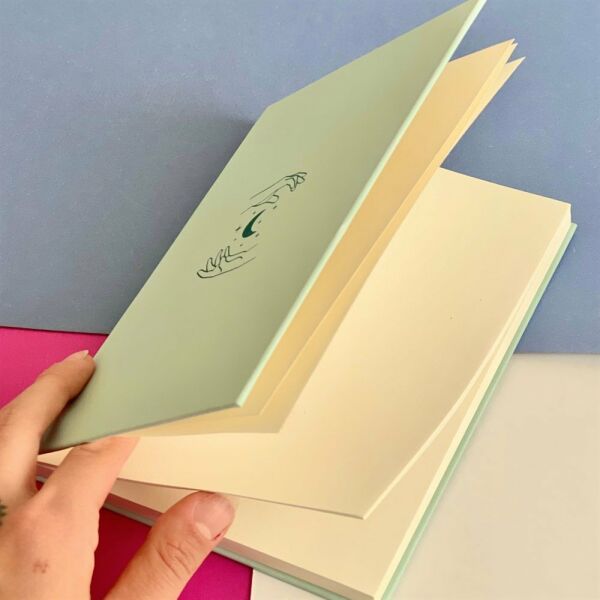 Çift El Tarot Tasarımlı Lastikli Defter