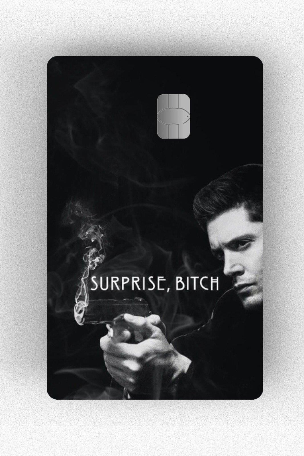 Dean Winchester Kredi Kartı Kaplama Stickeri Papara, Tosla, Kredi Kartı Için Uyumlu