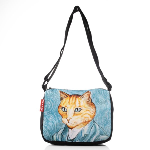 Kedi Desen Çapraz Çanta