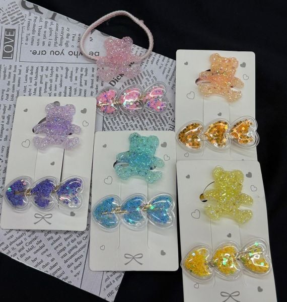 2'li Klipsli ve Lastik Toka Set 12 Adet