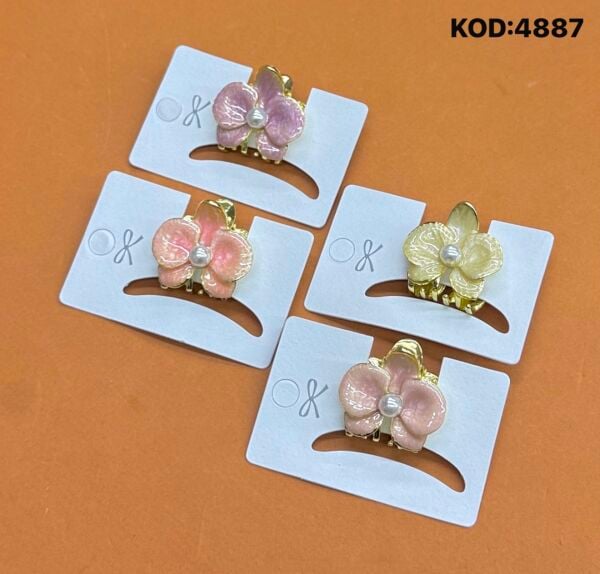 Mineli Kelebek Metal Toka 12 Adet