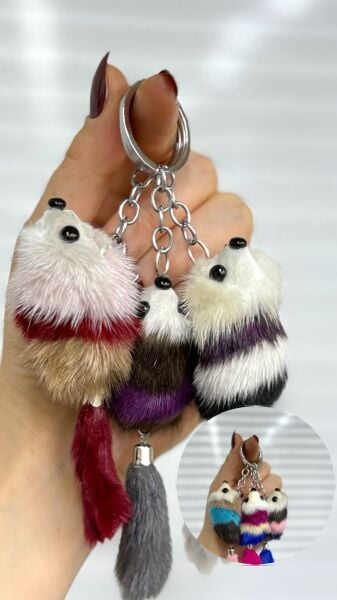 Peluş Anahtarlık 12 Adet