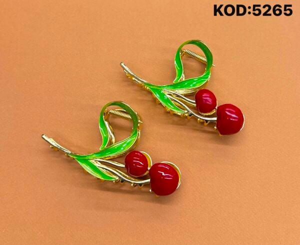 Kirazlı Metal Toka (12ADET)