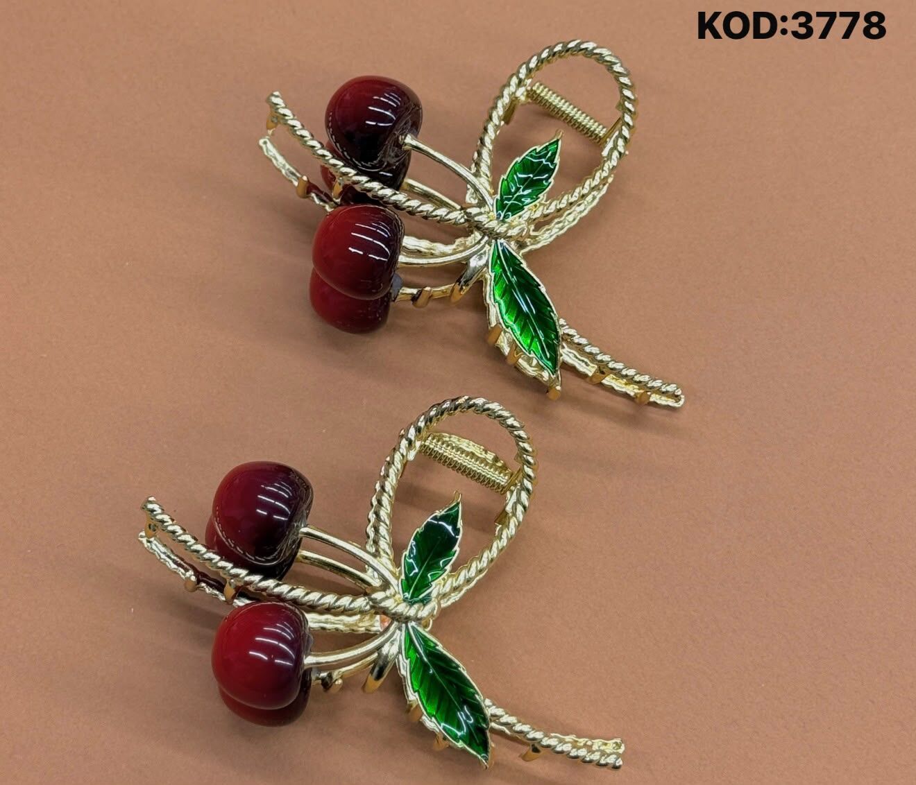 Kirazlı Metal Toka (12ADET)