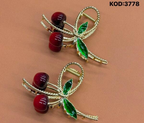 Kirazlı Metal Toka (12ADET)