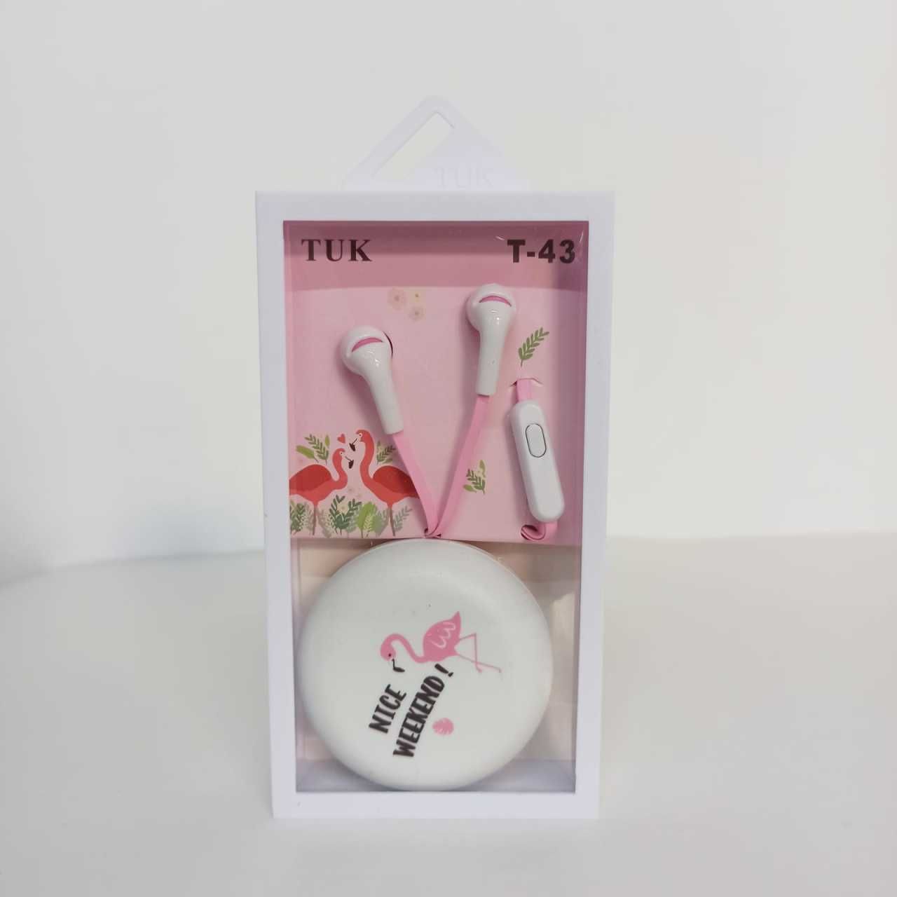 Pembe Flamingo Kafalı Kulaklık