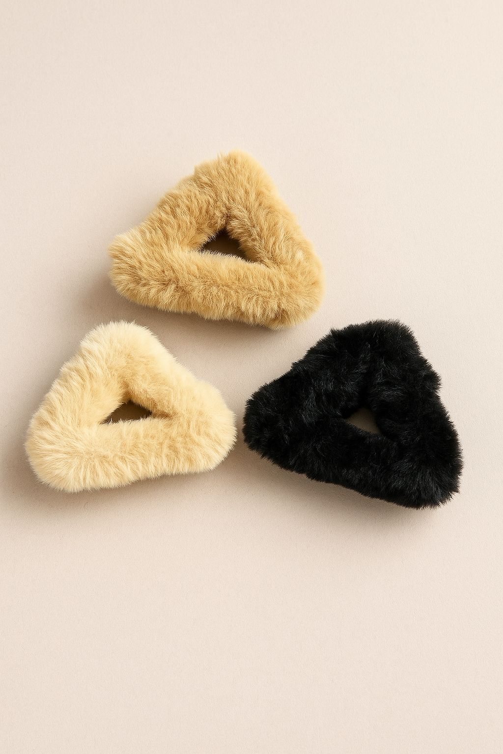 Peluş Mandal Toka 12 Adet