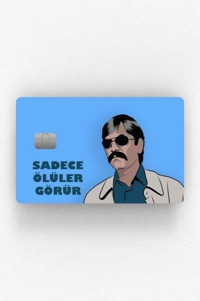 KVP Pala Ölüler Görür Kredi Kartı Kaplama Stickeri Papara, Tosla, Kredi Kartı Için Uyumlu
